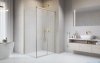 Radaway Idea 8 Kdj Brushed Gold kabina 100x90cm prawa szczotkowane złoto 10340520-99-01R/10350453-01-01/10360090-01-01L